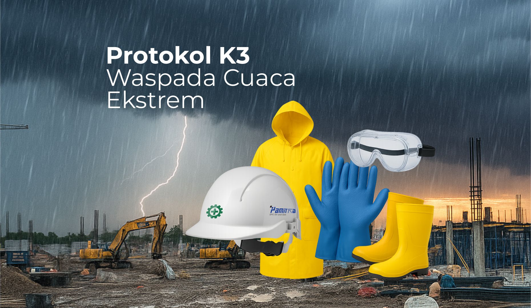 Protokol K3 Menghadapi Cuaca Ekstrem: Komitmen Zero Accident PAMITRA