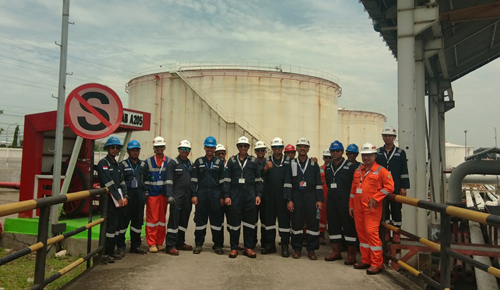 Management Walkthrough: IT Pertamina Surabaya Storage Tank Project