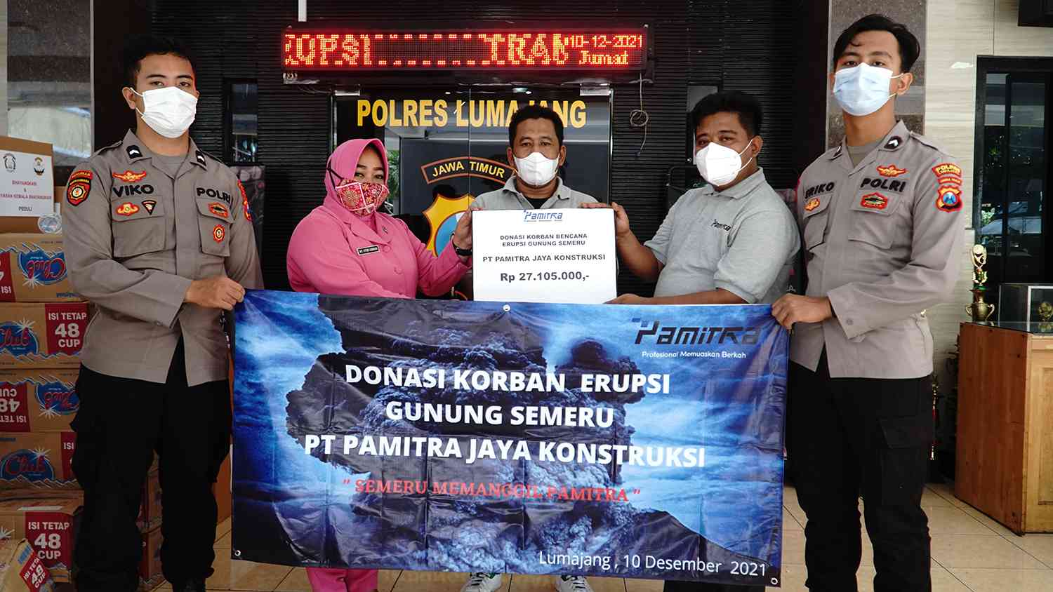 Pamitra Cares for Semeru